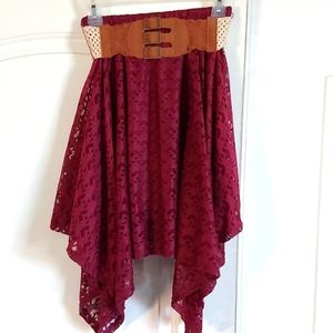 Above the knee skirt